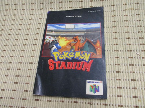 Pokemon stadium spielanleitung - stadium,