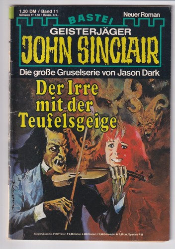 John sinclair 12 1 - 11, (1