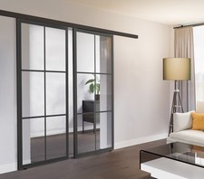 Stahl Loft Schiebetür