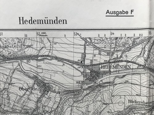 Hedemünden gertenbach - hedemünden,,