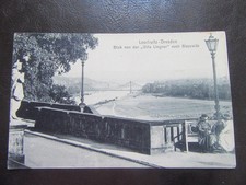 AK Dresden,Loschwitz,Blick v.d. Villa Lingner nach Blasewitz,Blaues Wunder,ungel