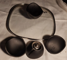 Universal Ersatz Knopf Griff für Glas Deckel Topfdeckel Kochgeschirr bis 4 Stück