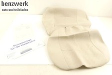 Mercedes W211 1x Schonbezug Sitzbezug Sitze vorne creme NEU ORIGINAL B67983392