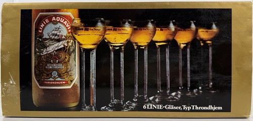Linie aquavit gläser 2cl - aquavit,