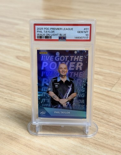 Phil taylor pdc panini - taylor, premier
