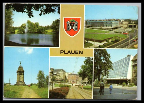 Ansichtskarte plauen ddr - /, /