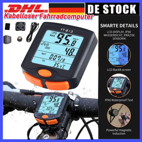 Funk fahrradcomputer lcd - funk,