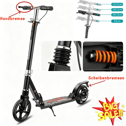 Cityroller erwachsene klappbar - erwachsene,