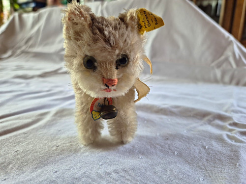 Steiff katze tabby kfs - katze,