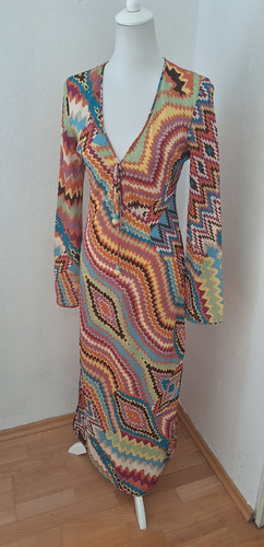 Zara damen maxikleid lang - zara,