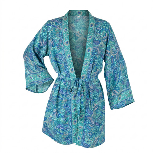 Damen kimono cardigan - kimono, paisley