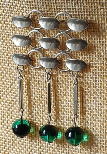 Modernist brosche 835 - 835, silber