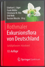 Rothmaler Exkursionsflora von Deutschland. Gefäßpflanzen: Atlasband Neuwertig!
