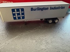 HERPA   US-TRUCK  Hänger Burlington Industries 80er Jahre  1:87 Bastelmodell