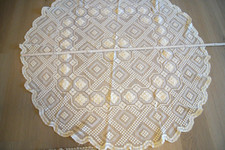 Schöne Tischdecke Filet