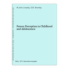 Person Perception in Childhood