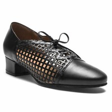 Tanzschuhe Damen Swing Ballroom Lindy Hop Tanz Schuhe Rumpf Premium Line 9235