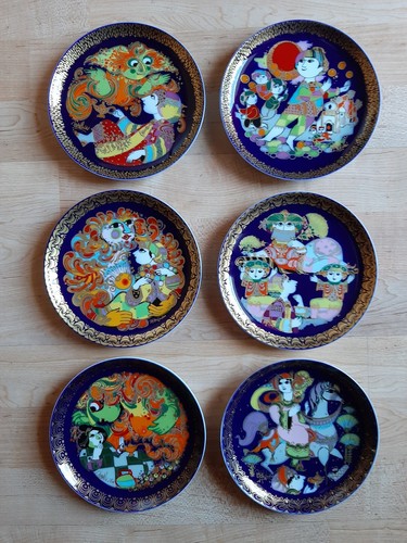 Rosenthal sammelteller stk - sammelteller, 6