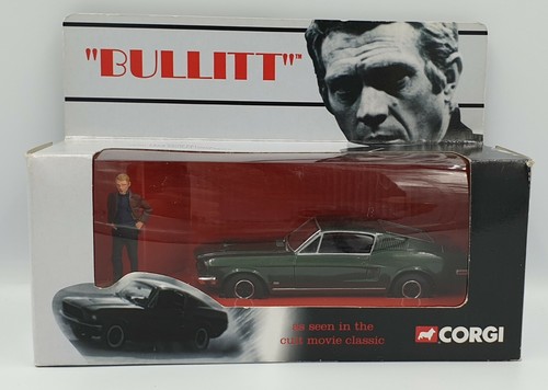 Bullitt 1968 mustang diecast - 1968,
