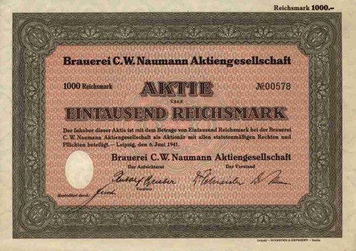 Brauerei naumann 1941 - w,