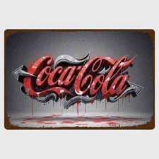 Blechschild Coca Cola
