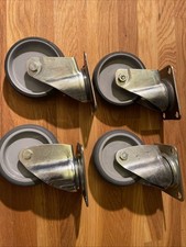 Lenkrolle 100 Steinco Stahl Verzinkt Ausführung Anschraubplatte