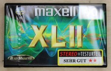 MAXELL XL II 90 CASSETTE TAPES 2 STÜCK ORIGINAL VERPACKT