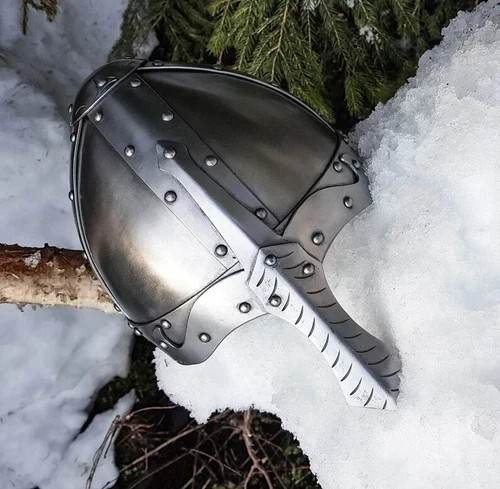 Wikinger normannen helm - wikinger,