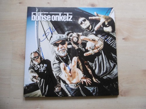 Böhse onkelz autogramme - böhse,