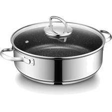 Schmorpfanne 28cm Edelstahl