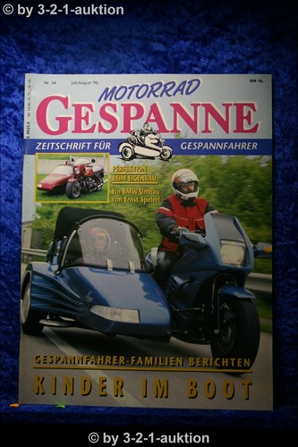 Motorrad gespanne 4 96 - gespanne, 4/96