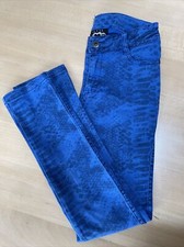 JETTE Jeans 5 Pocket Style Leo Animal Bundweite verstellbar 140 NEU ohne Etikett