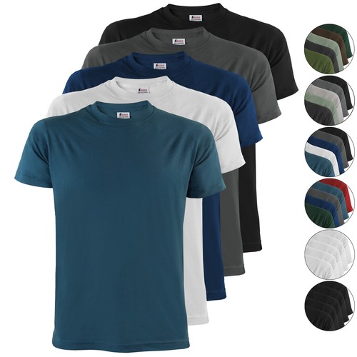 Shirt herren basicshirt - t-shirt,