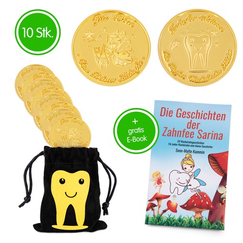 Zwen zahnfee münzen - münzen,,
