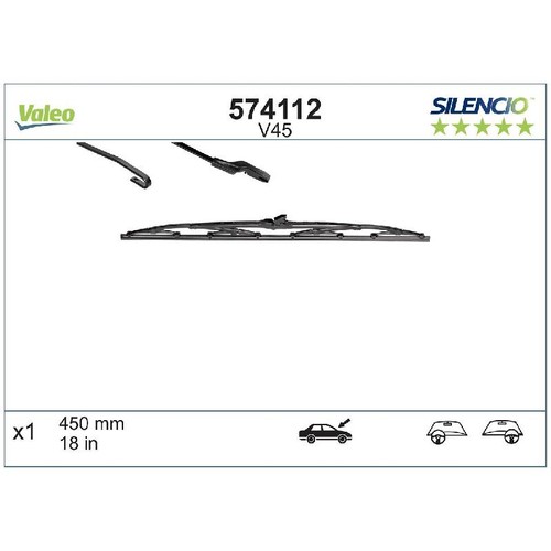 Valeo scheibenwischer vorne - valeo,