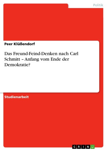 Das freund feind denken - freund-feind-denken, nach