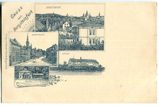 Künstler-Litho-AK Gruss aus