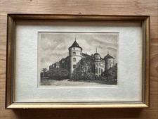 Original radierung stuttgart - original,