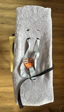 Weber Babyschale für Kinderanhänger mit Teddyfell - Grau