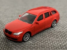 RAR Majorette BMW 5er Touring E61 E60 Rot 5 Diecast Modellauto 1:61 1:64 