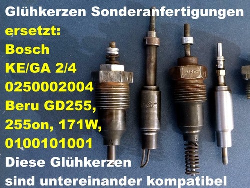Schnell glühkerzen umbausatz - glühkerzen,