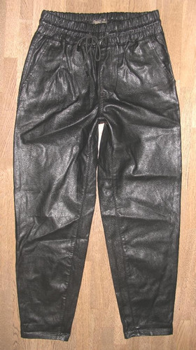 Damen kunst lederhose aus - kunst-,