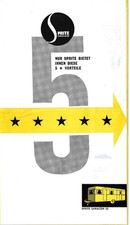 SPRITE WOHNWAGEN PROSPEKT FETTEN  - CA 60 ER JAHRE -     -  -  - CAMPING