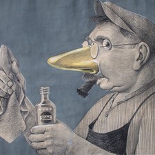 Heinz Behling Sidol Karikatur