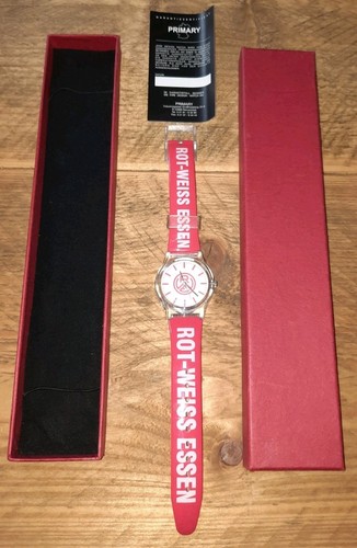 Rot weiss essen armbanduhr - rot,