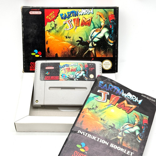 Snes earthworm jim ovp - 1,