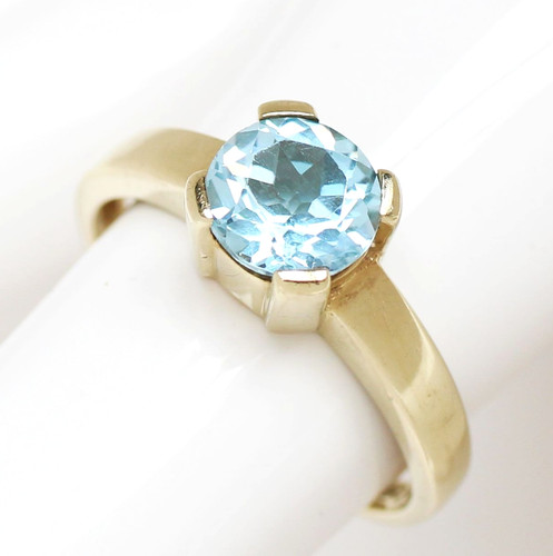 Topasring karat 333 gold - 8,