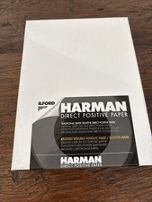 Harman Direct Positive Paper FB Glossy 25 Blatt 5x7 12.5x17.64cm - New Old Stock