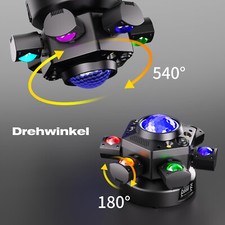 180W 6 Arms 180° Beam