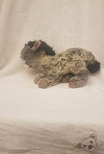 steiff 280337 - Esel Issy22cm Schlenkertier sehr weich grau/schwarz KF